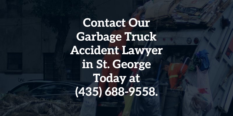 st george garbage truck accident lawyer